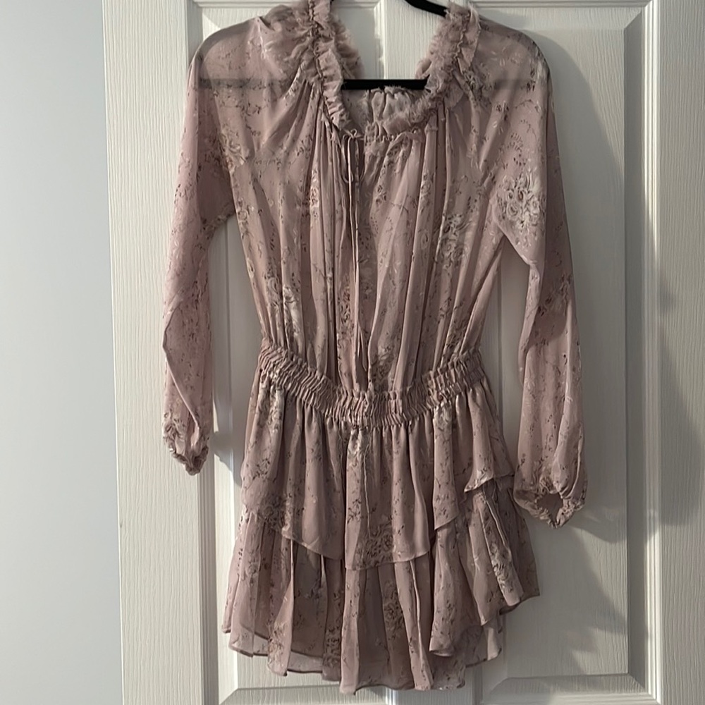 LoveShackFancy NWT Popover Dress in Woodrose